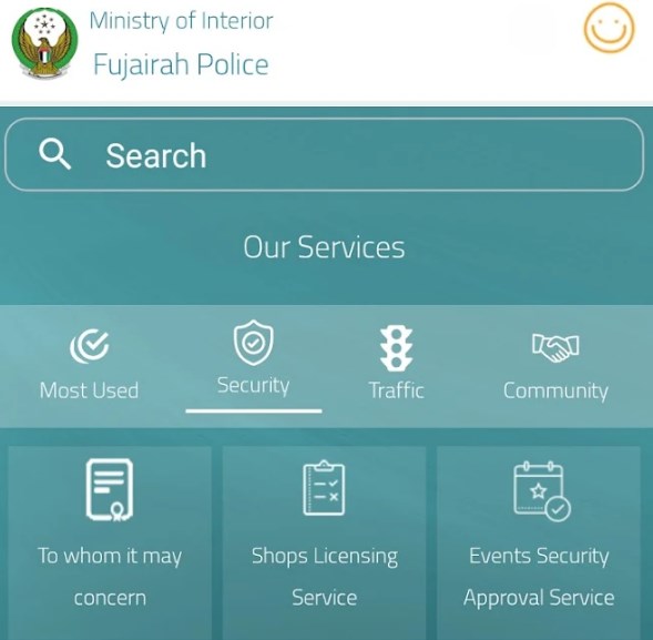 Fujariah Traffic Fines App
