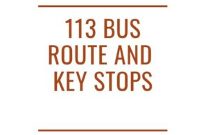 113 Bus Route