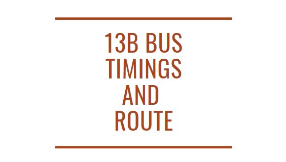 13B Bus Timings