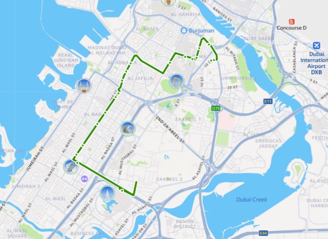 28 Bus Route