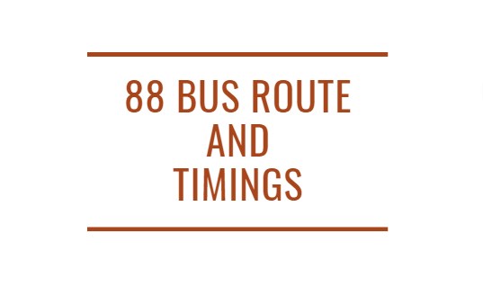 88 Bus Timings