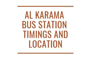 Al Karama Bus Station