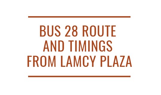 Bus 28 Route