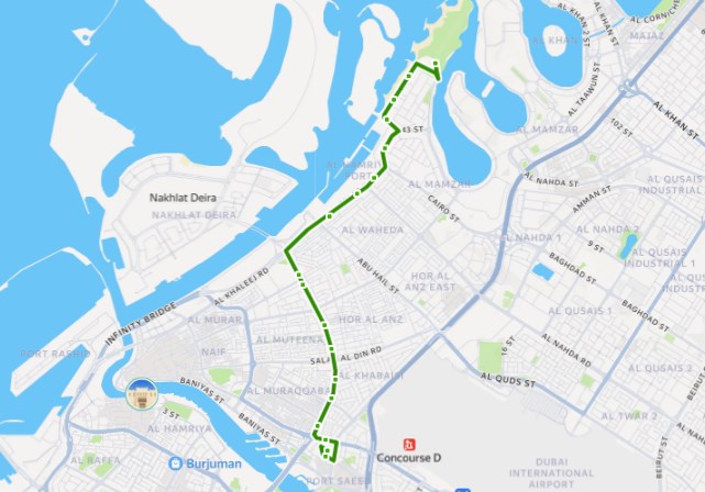 C15 Bus Route