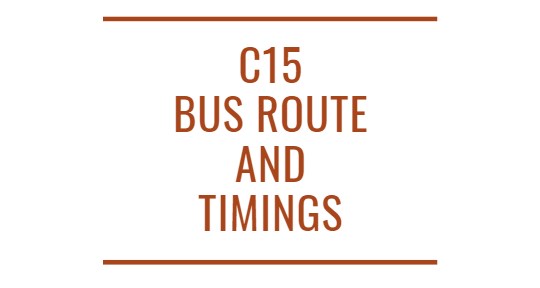 C15 Bus Timings