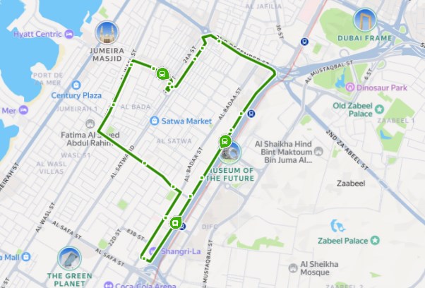 F11 Bus Route