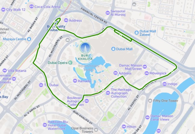 F13 Bus Route Dubai