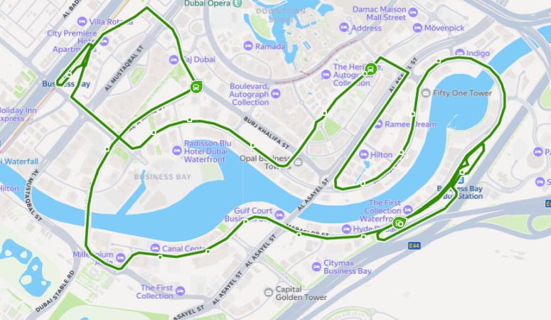 F14 Bus Route