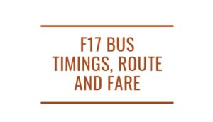 F17 Bus Timings