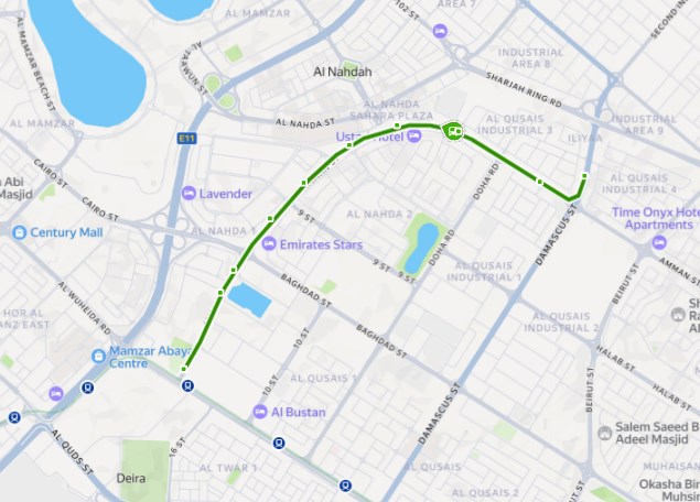 F22 Bus Route