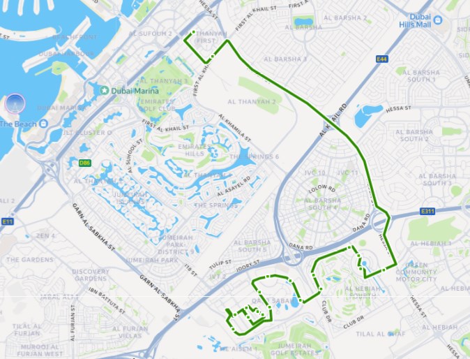 F34 Bus Route