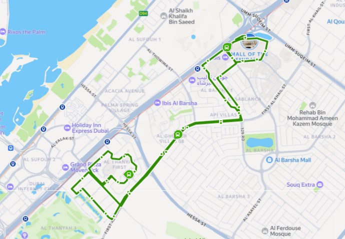 F35 Bus Route