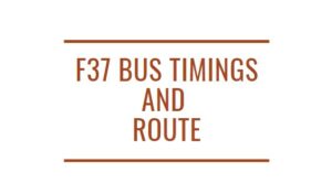 F37 Bus Timings