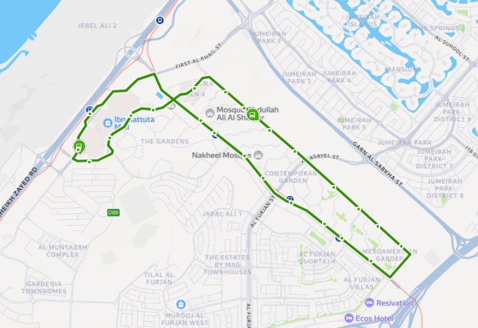 F43 Bus Route