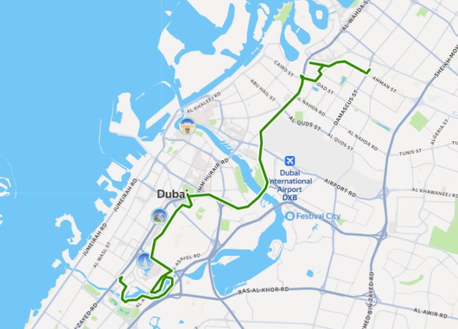 X22 Bus Route