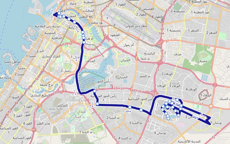 X23 Bus Route