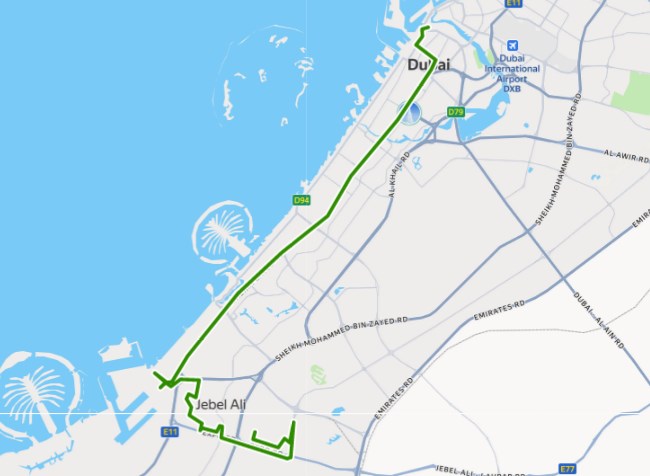 X92 Bus Route